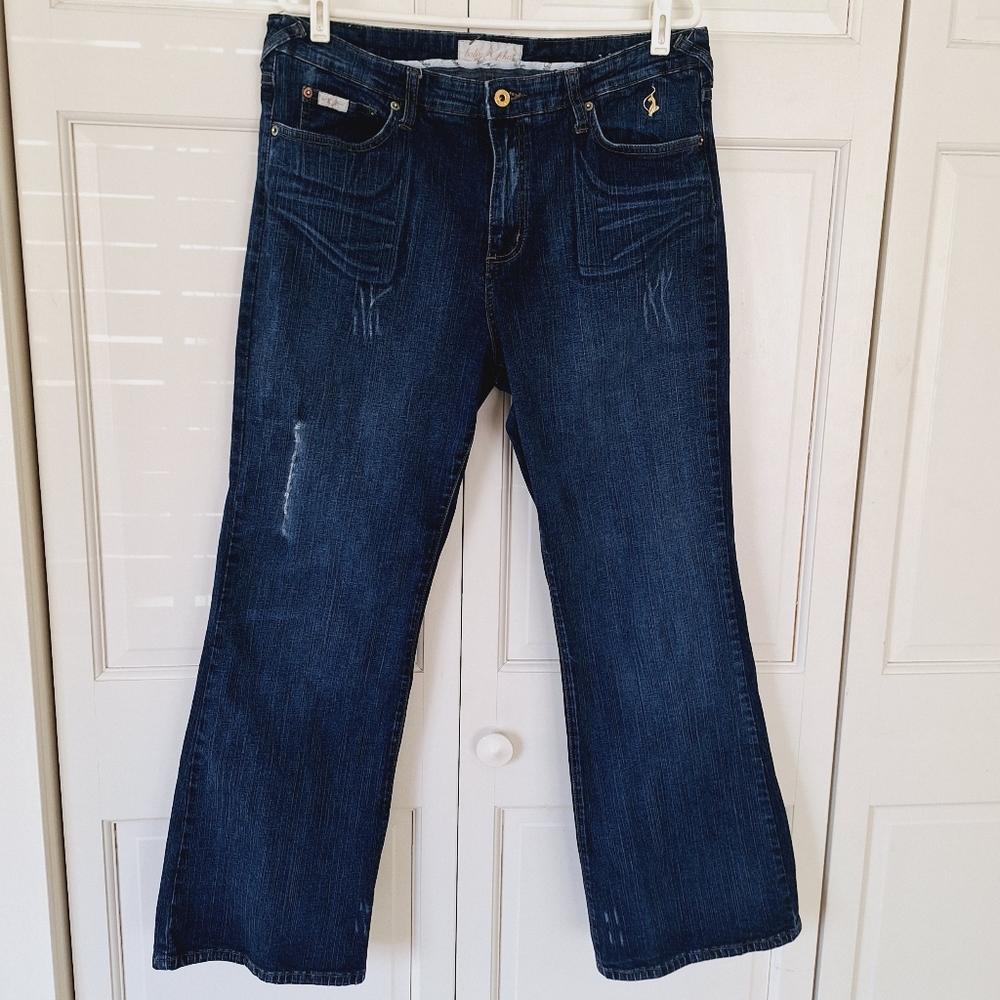 Baby Phat distressed jeans